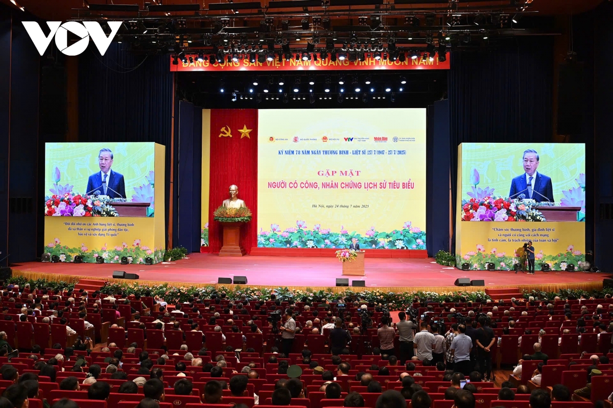 Tổng Bí thư Tô Lâm: Người có công là biểu tượng thiêng liêng của lòng yêu nước